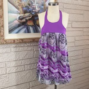 🌹Chesley Bubble Hem Halter Top Dress